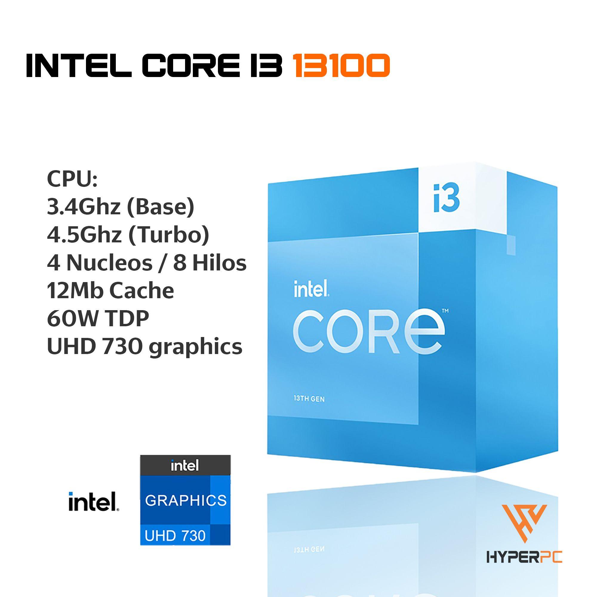 PC oficina slim: INTEL CORE i3 13100 8gb 500Gb UHD 730 WiFi-1