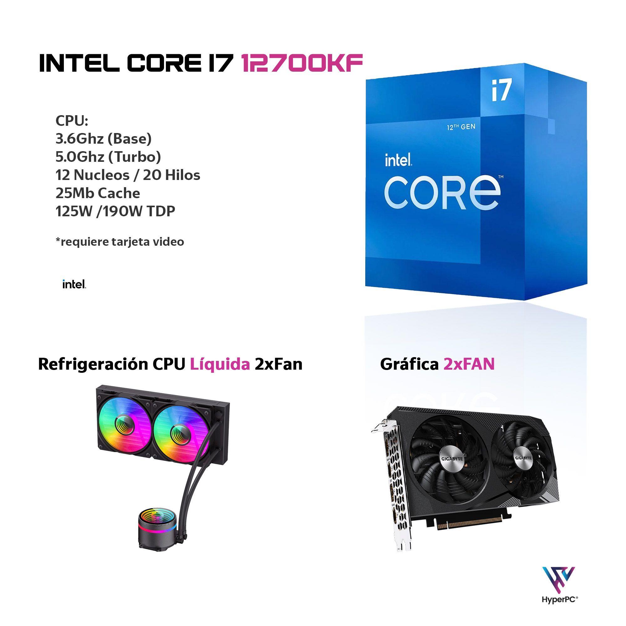 PC GAMER INTEL CORE i7 12700K 64gb DDR5 2Tb RTX 5060 Ti 16Gb WiFi-2