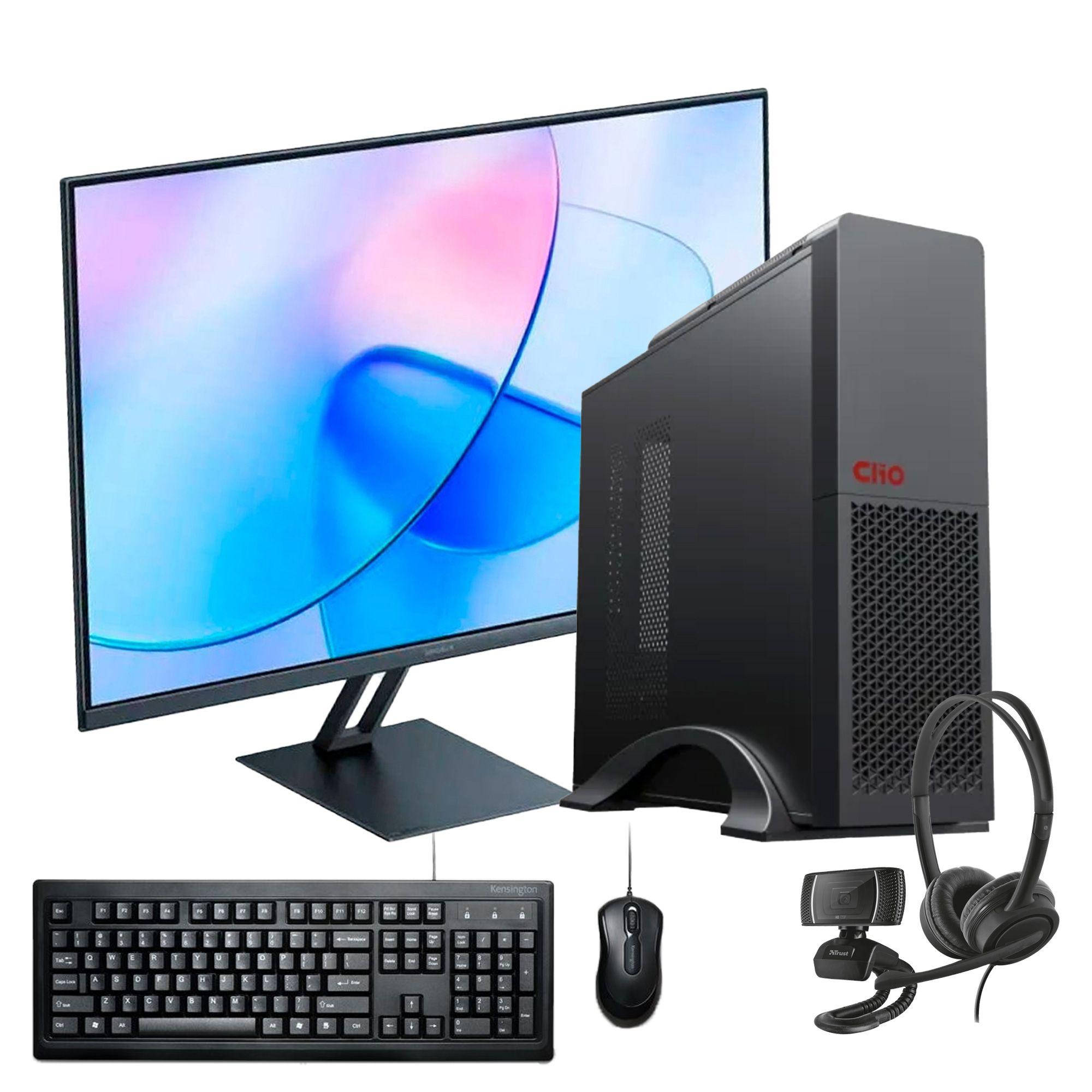 PC mini + MONITOR 27 + Perif: AMD RYZEN 5 8500G 32Gb 1Tb Radeon 740M WiFi-0