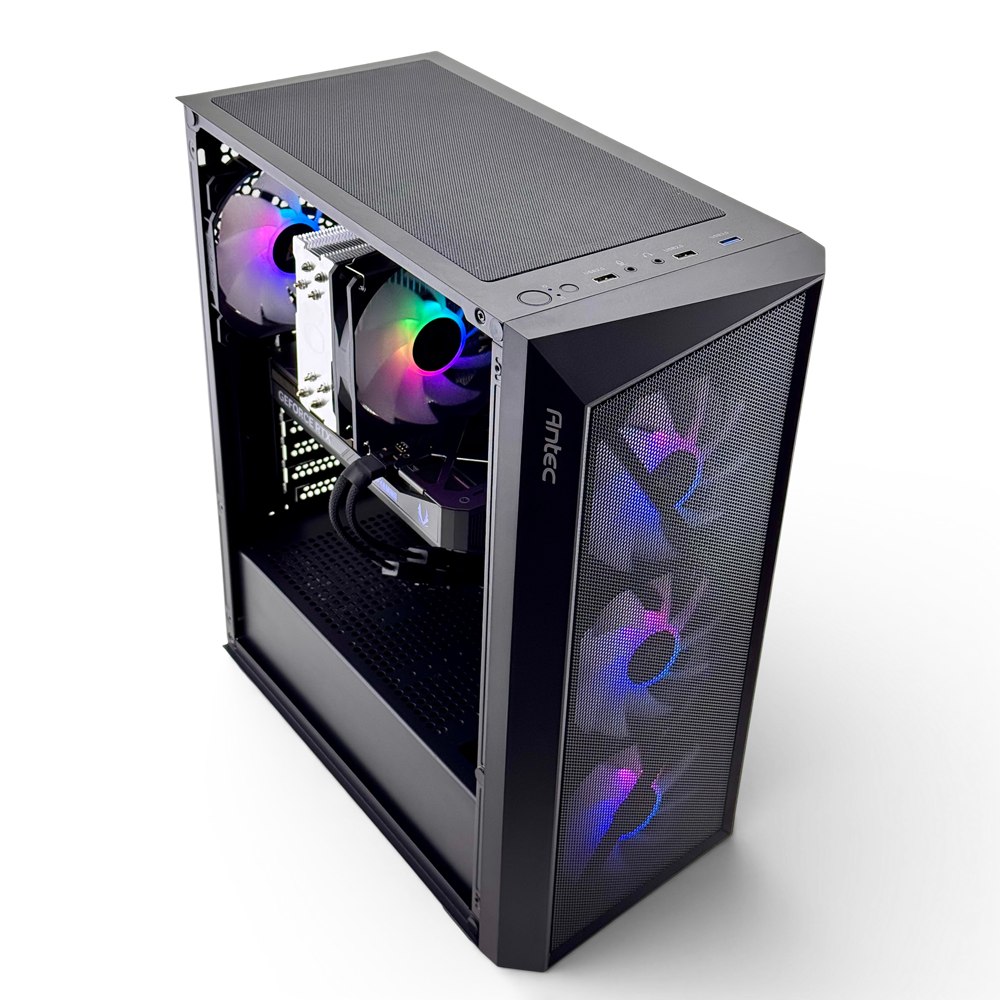 PC GAMER Blanco AMD Ryzen 5 7600 32Gb DDR5 2Tb RTX 5060 Ti-3