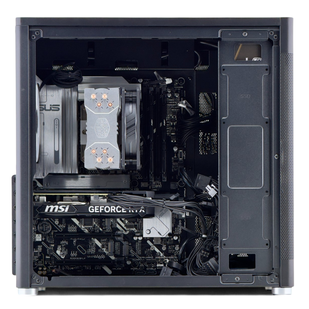 PC Workstation Foto Pro AMD Ryzen 5 8400 32gb DDR5 2Tb RTX 3050-1