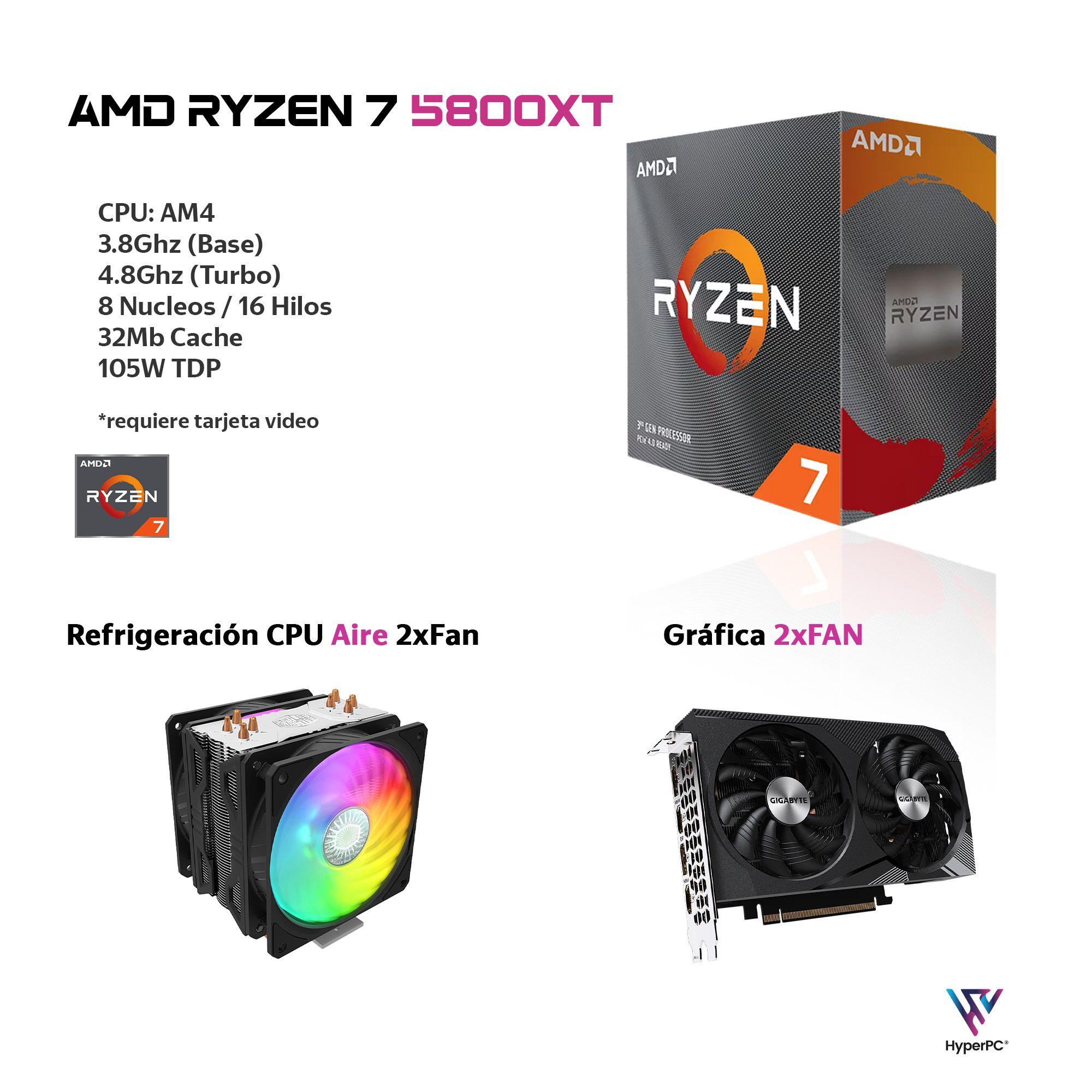 PC GAMER AMD RYZEN 7 5800XT 32Gb 1Tb RTX 4060 WiFi Air-2