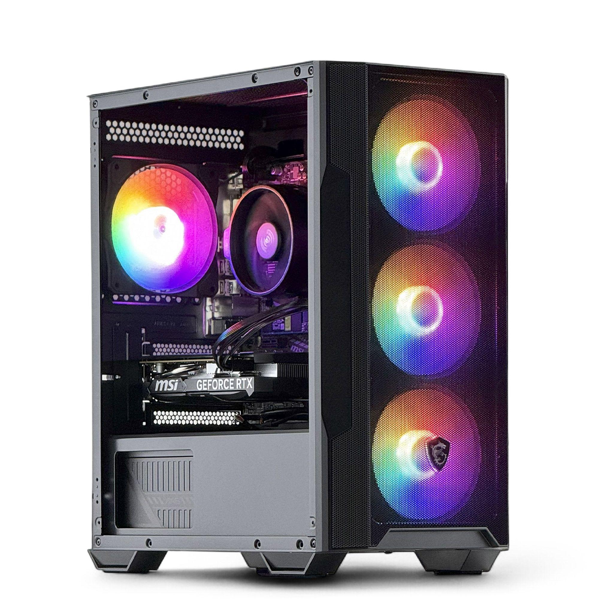 PC GAMER + MONITOR 24 + Perif: AMD RYZEN 5 5600XT 32gb 1Tb RTX 3050 WiFi-1