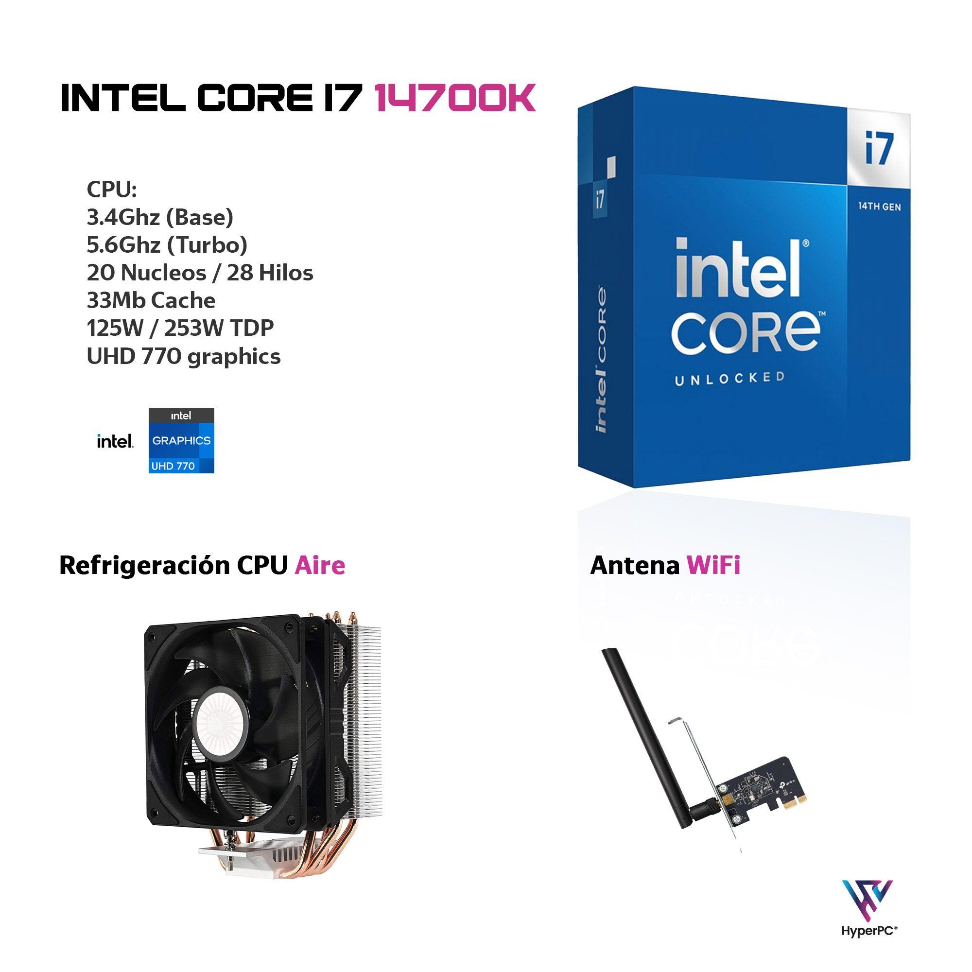 PC Workstation Audio Ultra INTEL CORE i7 14700K 64gb DDR5 2Tb UHD 770-2