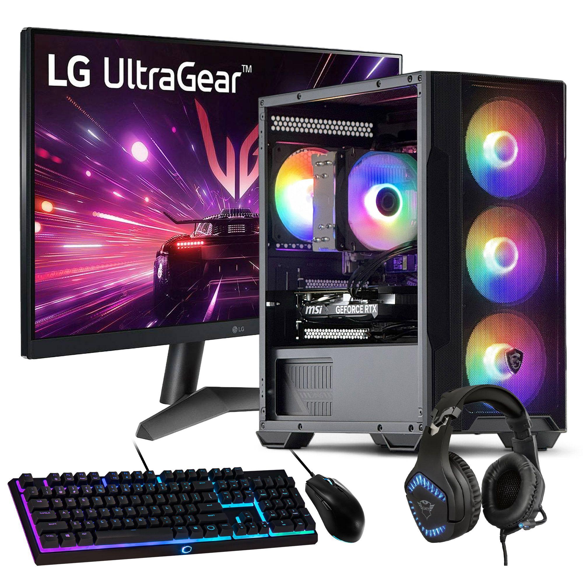 PC GAMER + MONITOR 24 + Perif: AMD RYZEN 5 7600X 16gb DDR5 1Tb RTX 5060 8Gb-0