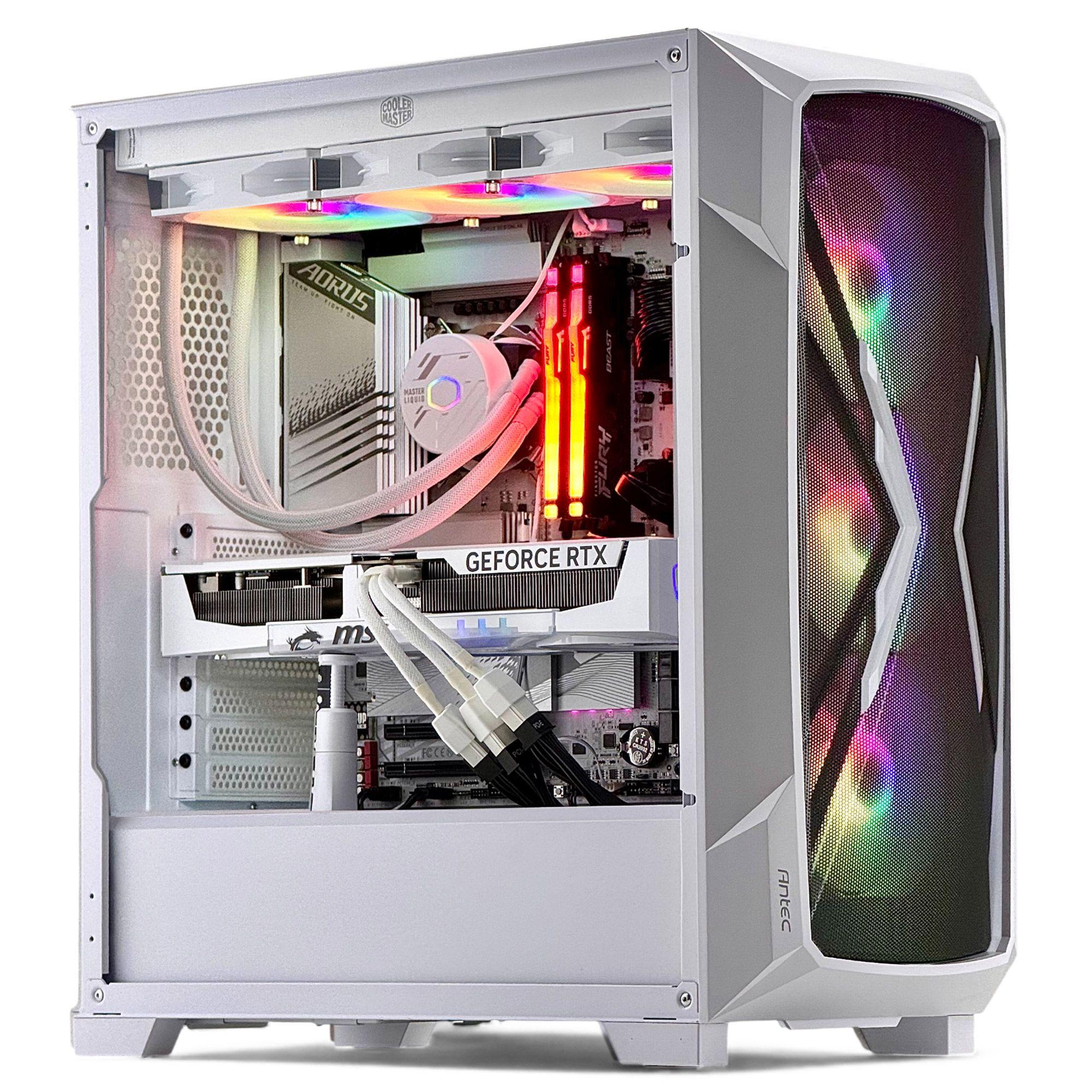 PC GAMER Blanco AMD RYZEN 7 9700X 64Gb 2Tb RTX 5070 Ti 16Gb-0