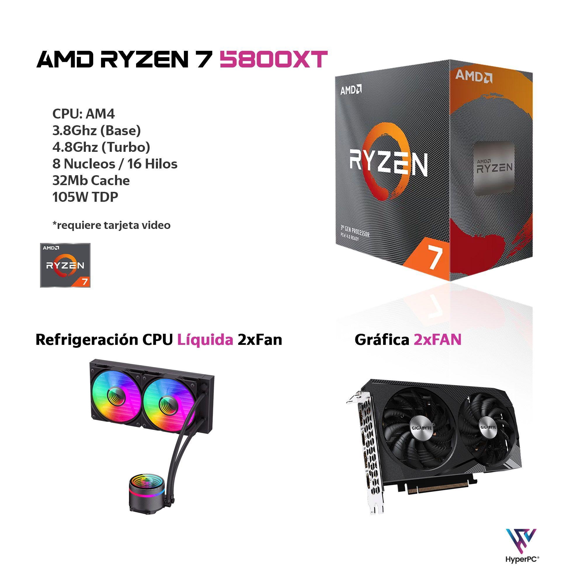 PC GAMER AMD RYZEN 7 5800XT 32gb 2Tb RTX 4060 WiFi-2