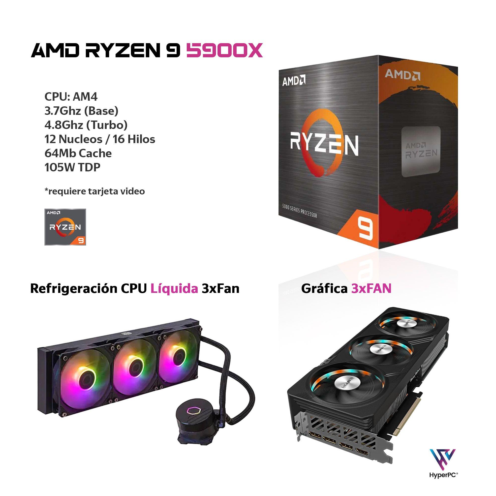 PC GAMER AMD RYZEN 9 5900X 128gb 2Tb RX9060 XT 16Gb-2