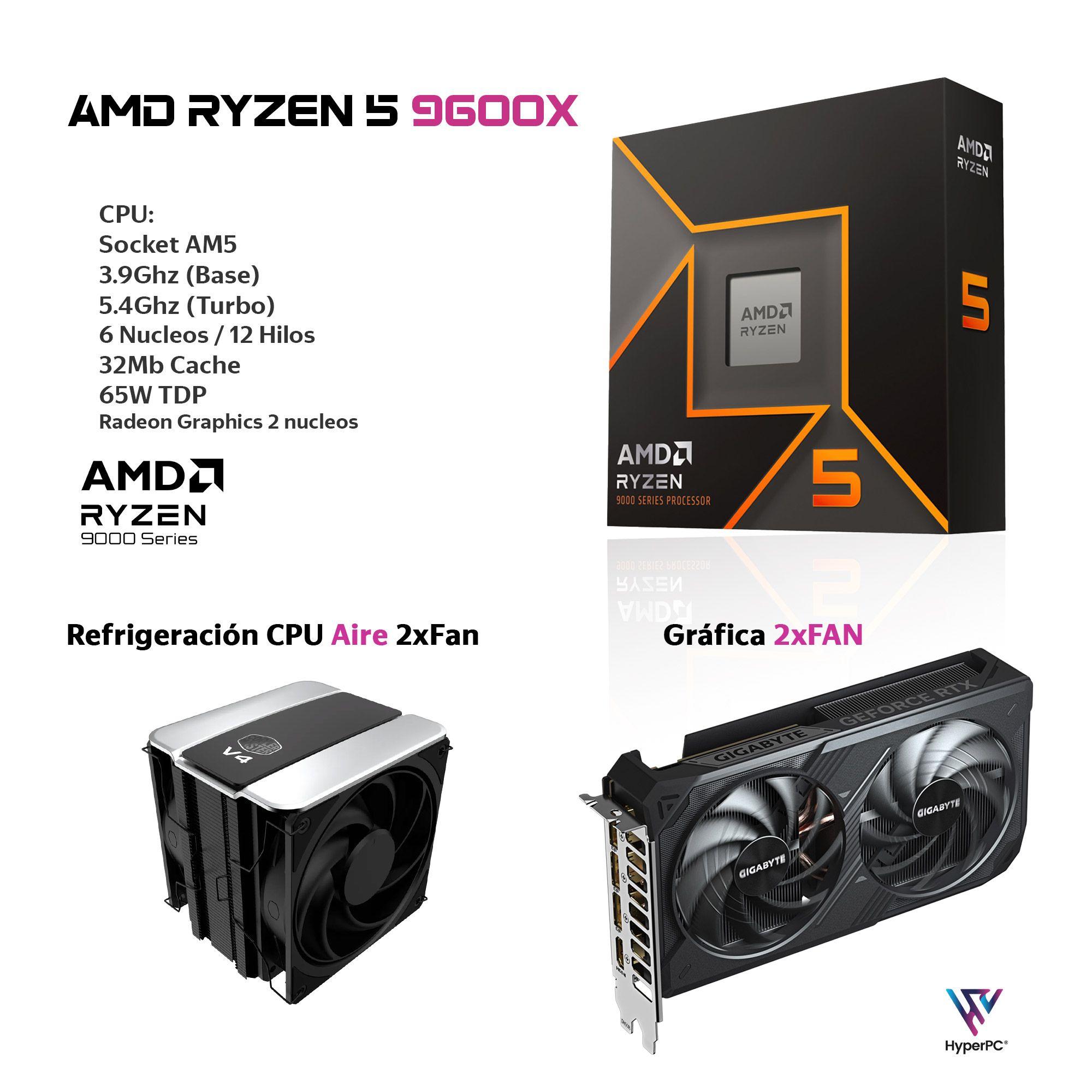 PC Workstation IA AMD Ryzen 5 9600X 32Gb DDR5 1Tb RTX 5060 Ti 16Gb-2