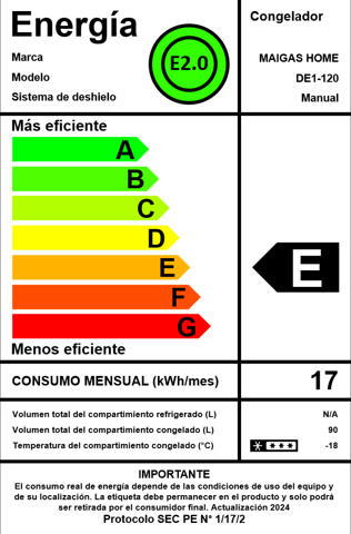 Congelador vertical 84 litros-5