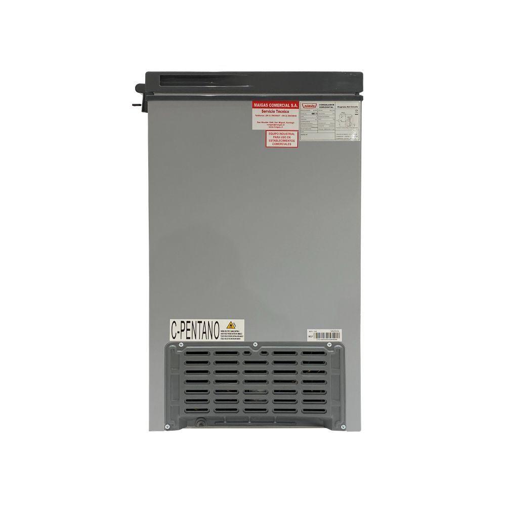 Freezer horizontal tapa dura Dual 100 litros blanco BD100G-4