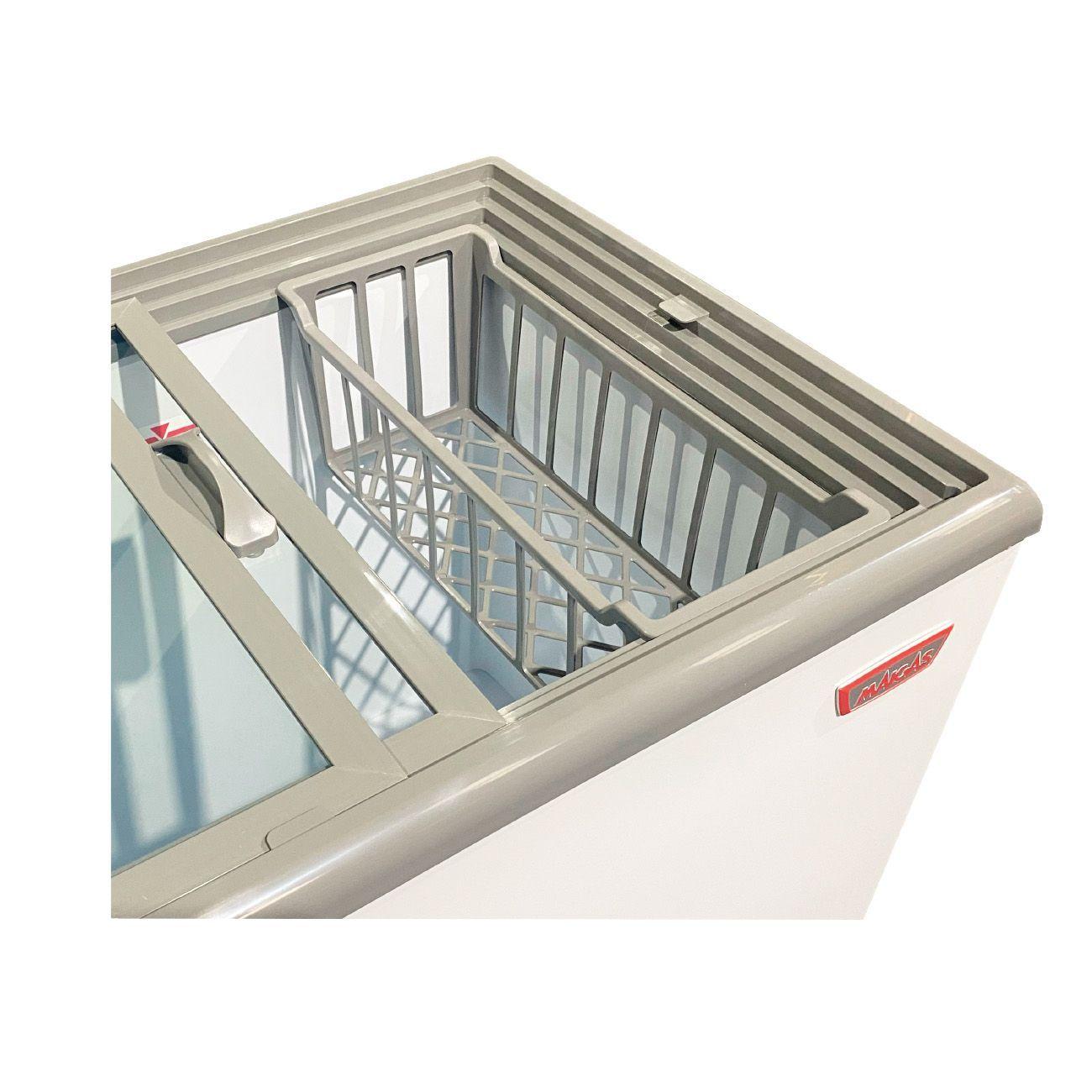 Congelador Dual Tapa de vidrio 199 Lts-3
