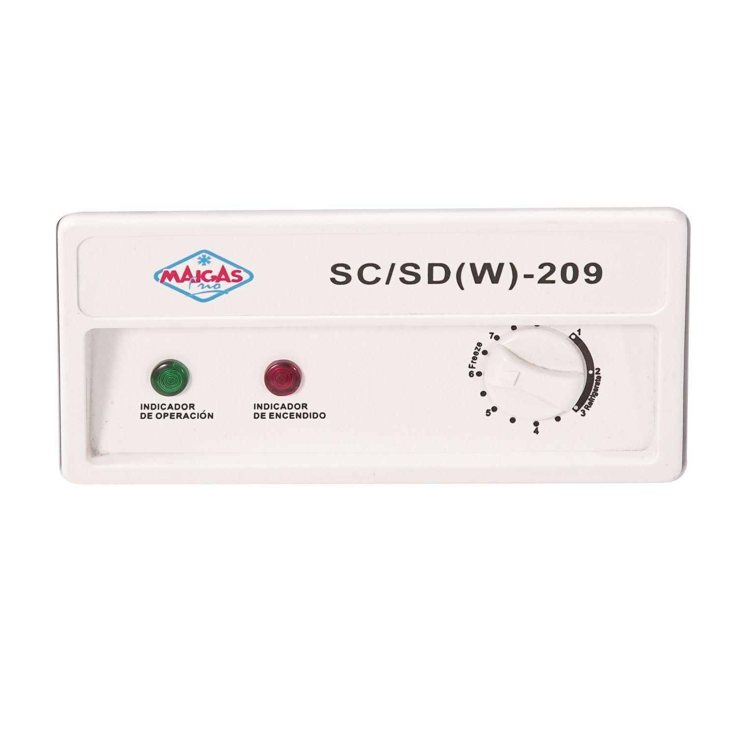 Congelador tapa de vidrio 209 Lts  SDW209-3