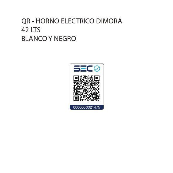 DIF235 - HORNO ELECTRICO BLANCO ( DIHE42L )-5