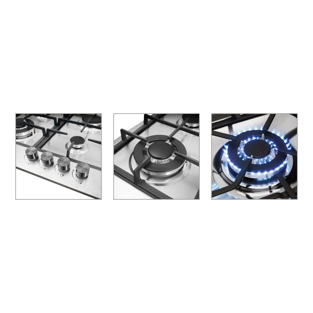 Encimera a gas natural / licuado 4 quemadores HBS4508-2