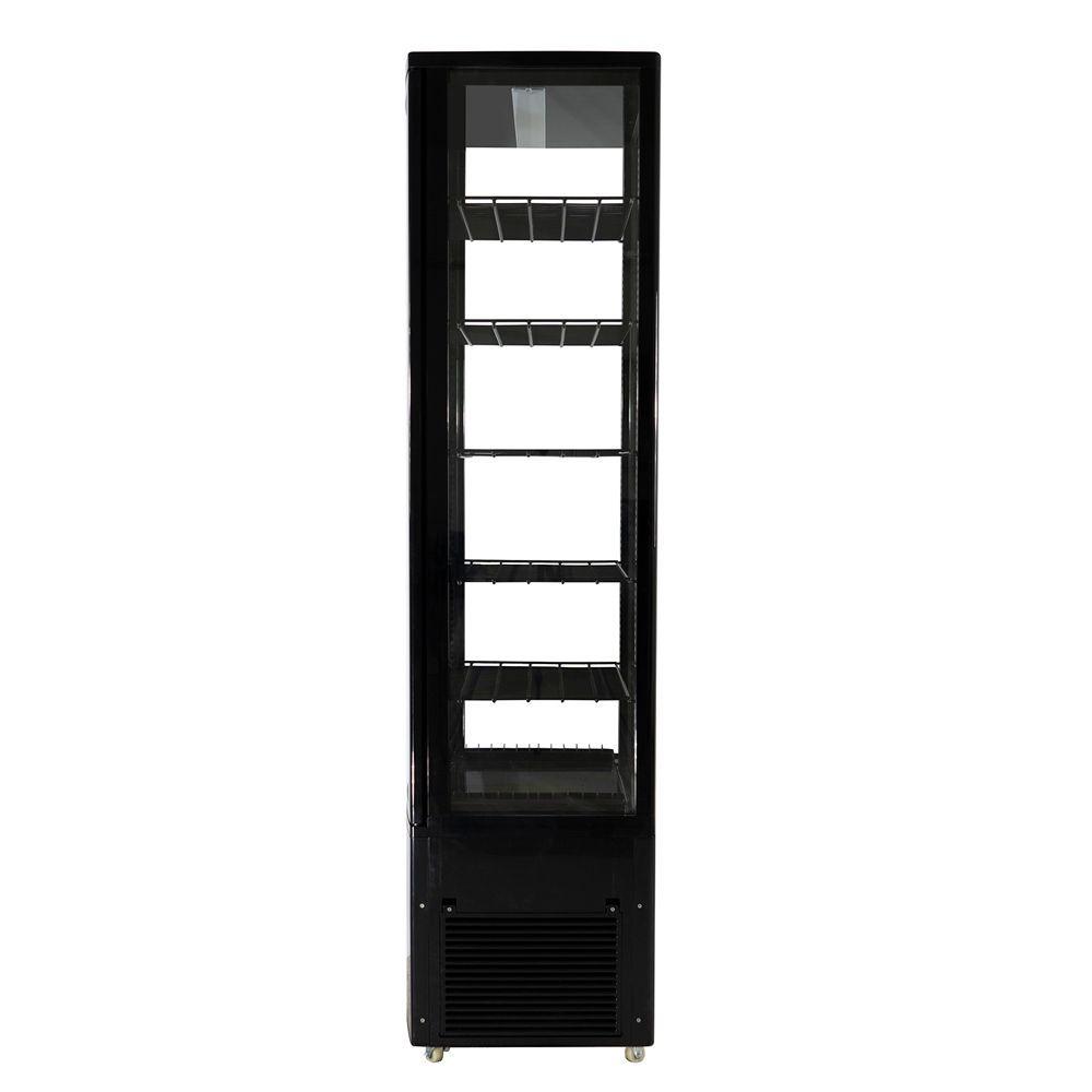Vitrina Pastelera Vertical Negra 288 lts.-2