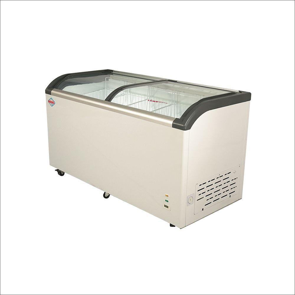 Congelador Isla tapa vidrio curvo 470 Lts  SD520Q-1