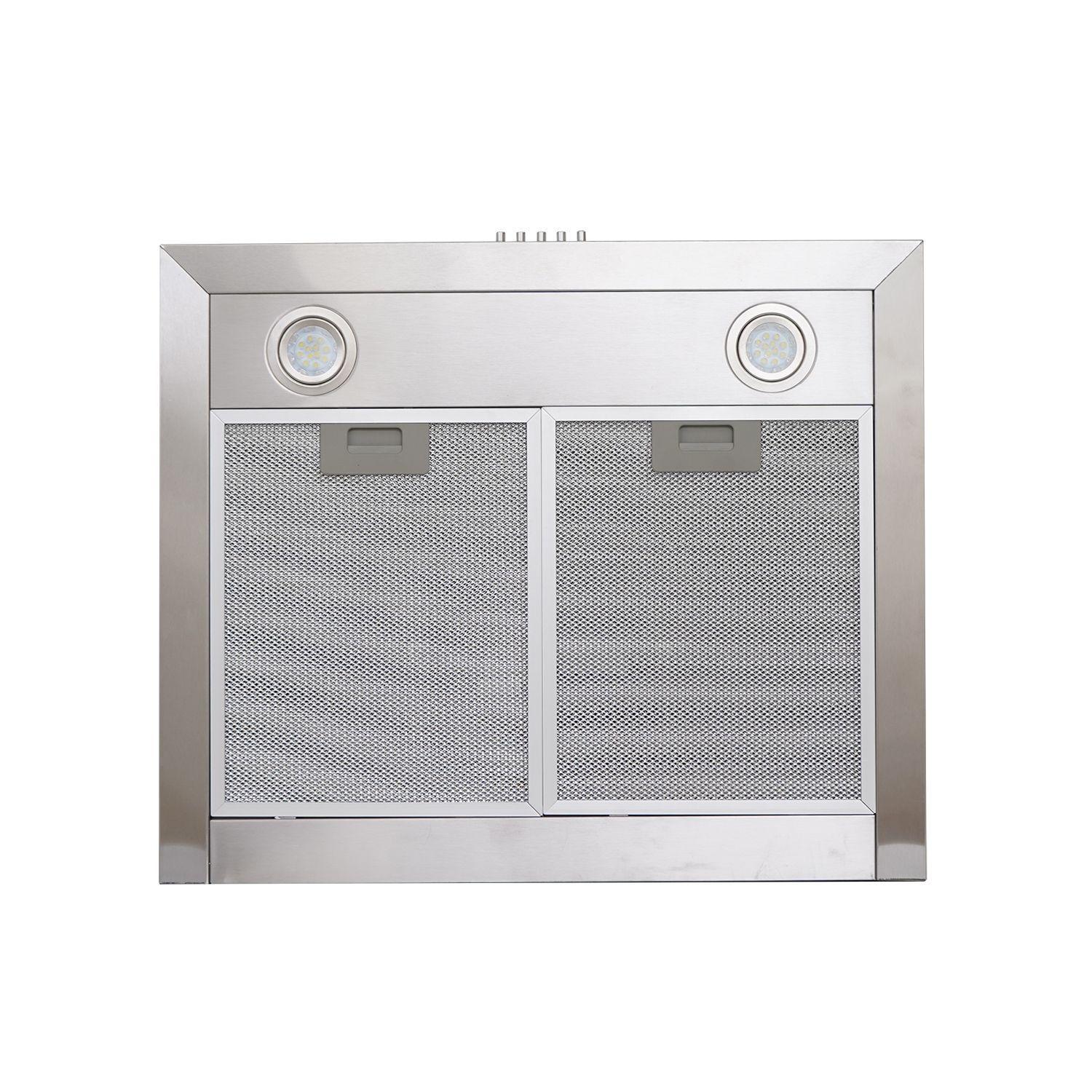 Campana Piramidal Acero Inox 60 cm 3 Velocidades-6