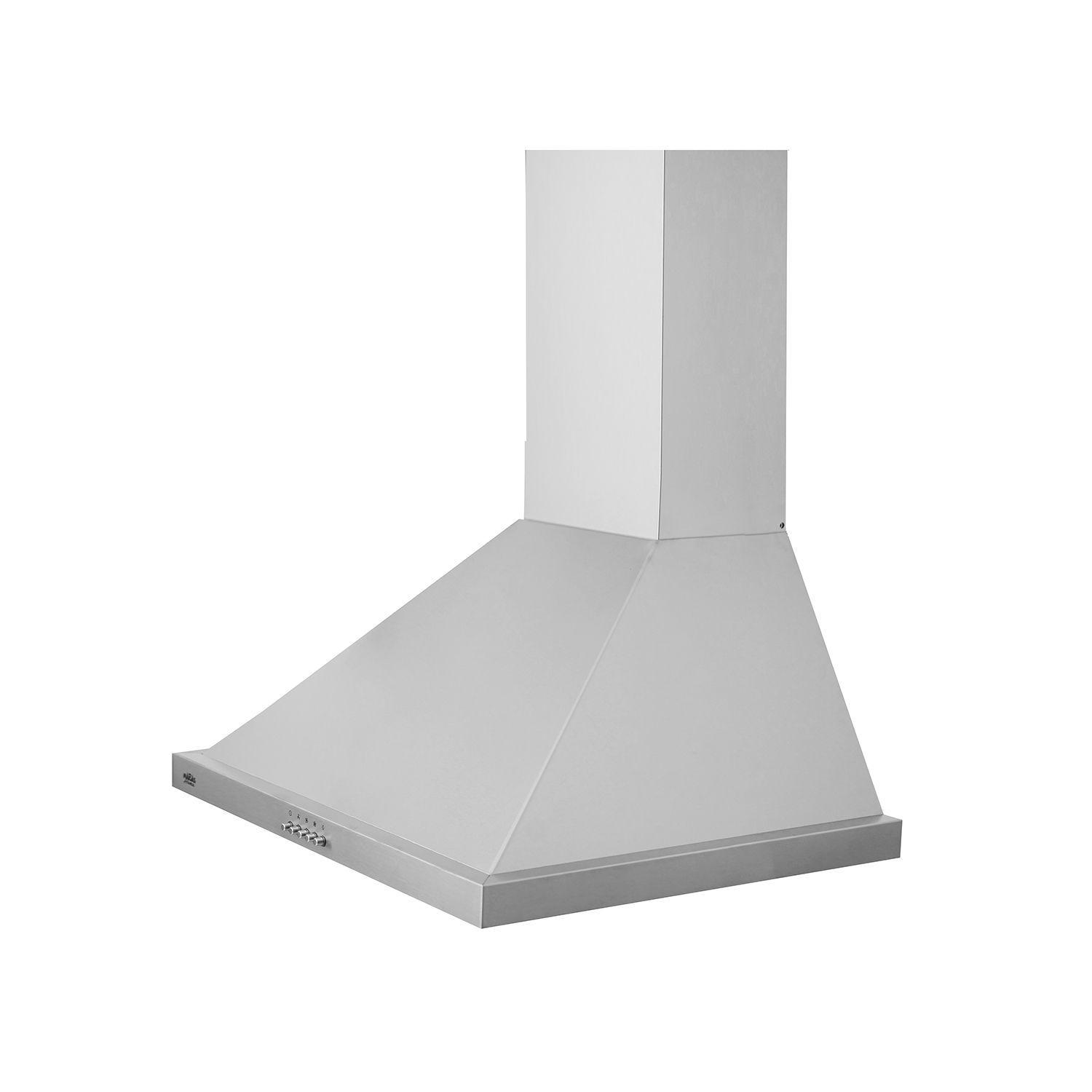 Campana Piramidal decorativa Inox 60 cm 3 Velocidades-2