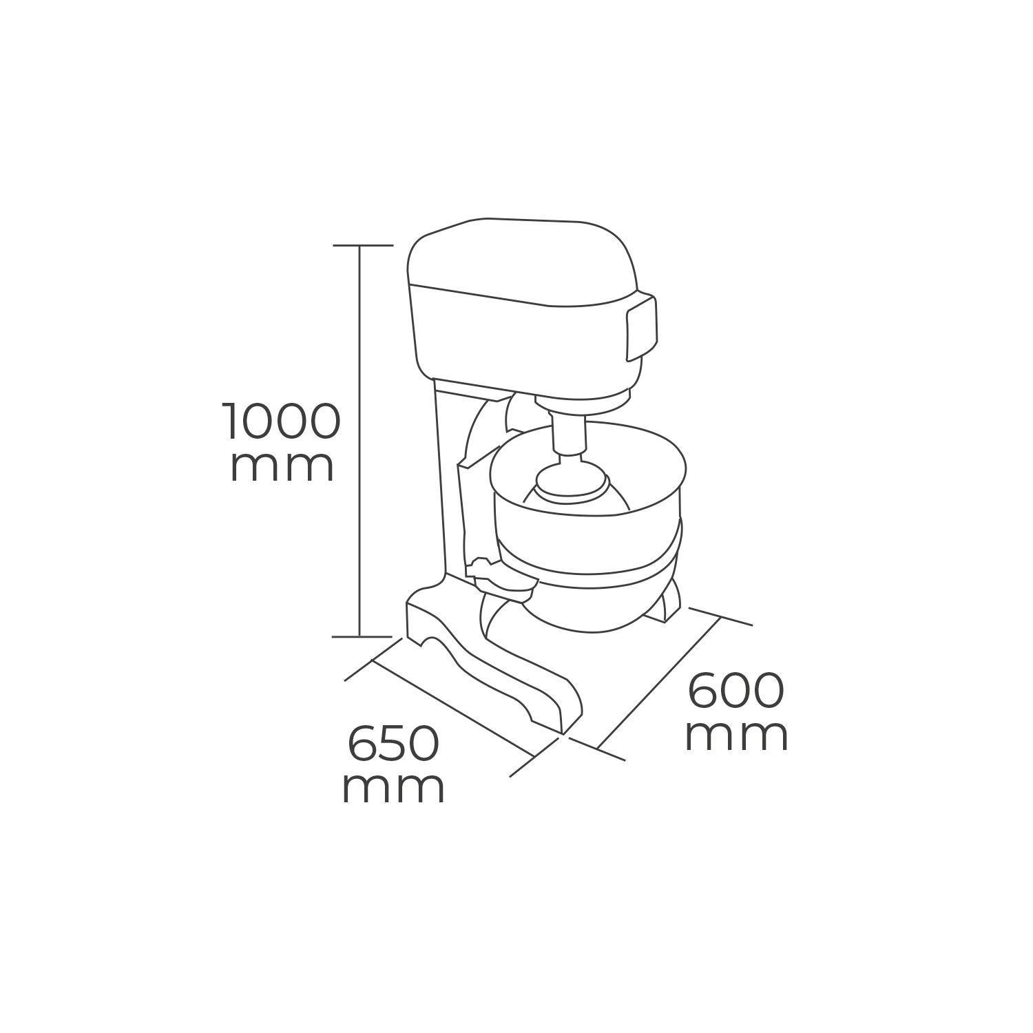 Batidora Sinmag 40 Lts.-4