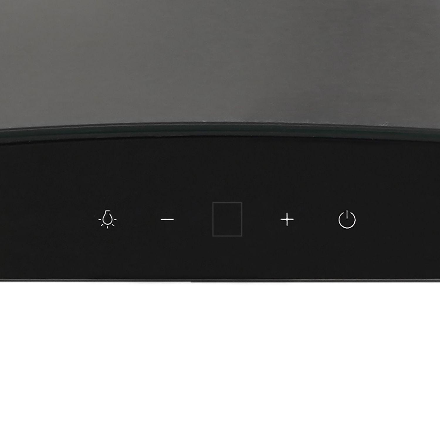 Campana Vidrio Curvo Touch 60 cm, 3 Velocidades-4