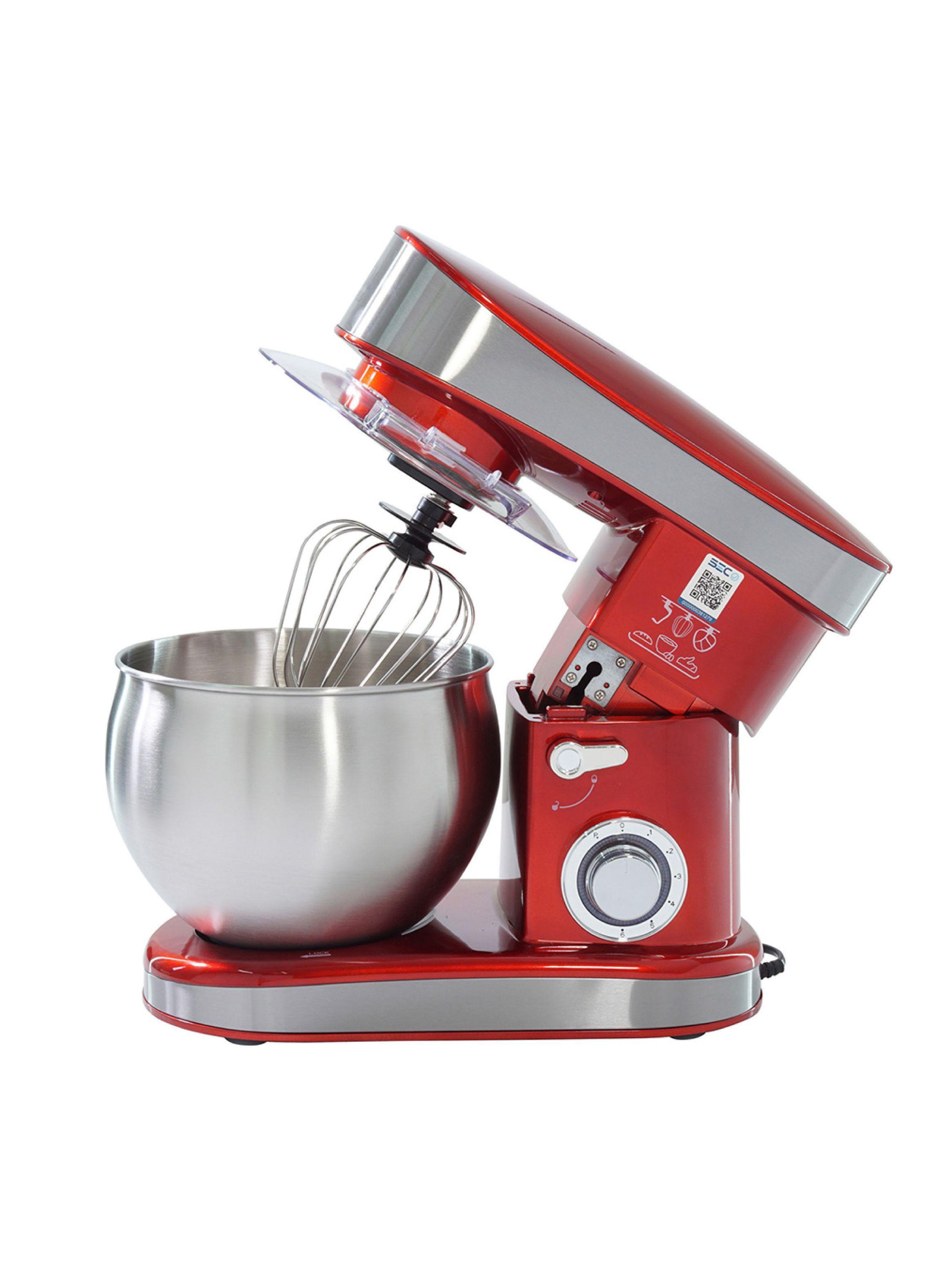 Batidora de pedestal 6 litros roja Lorenzza  SC213R-1