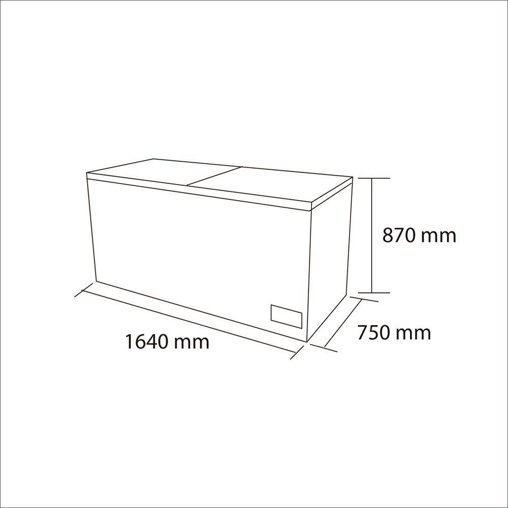 Congelador dual 522 Lts  BD522-3