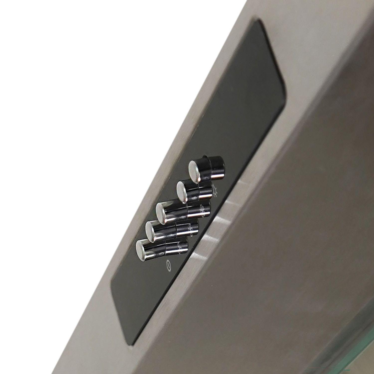 Campana convencional acero Inox 60 cm, 3 velocidades-5