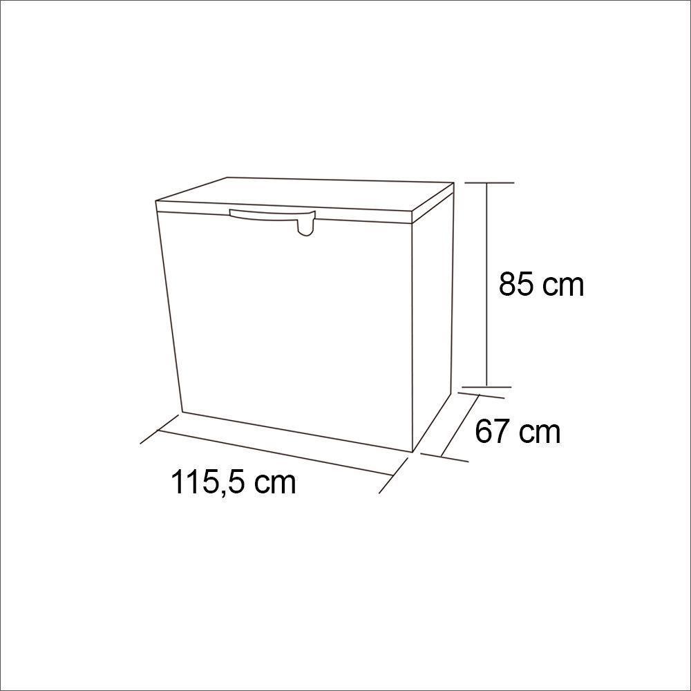 Freezer horizontal dual 295 Litros  HS-384C-4