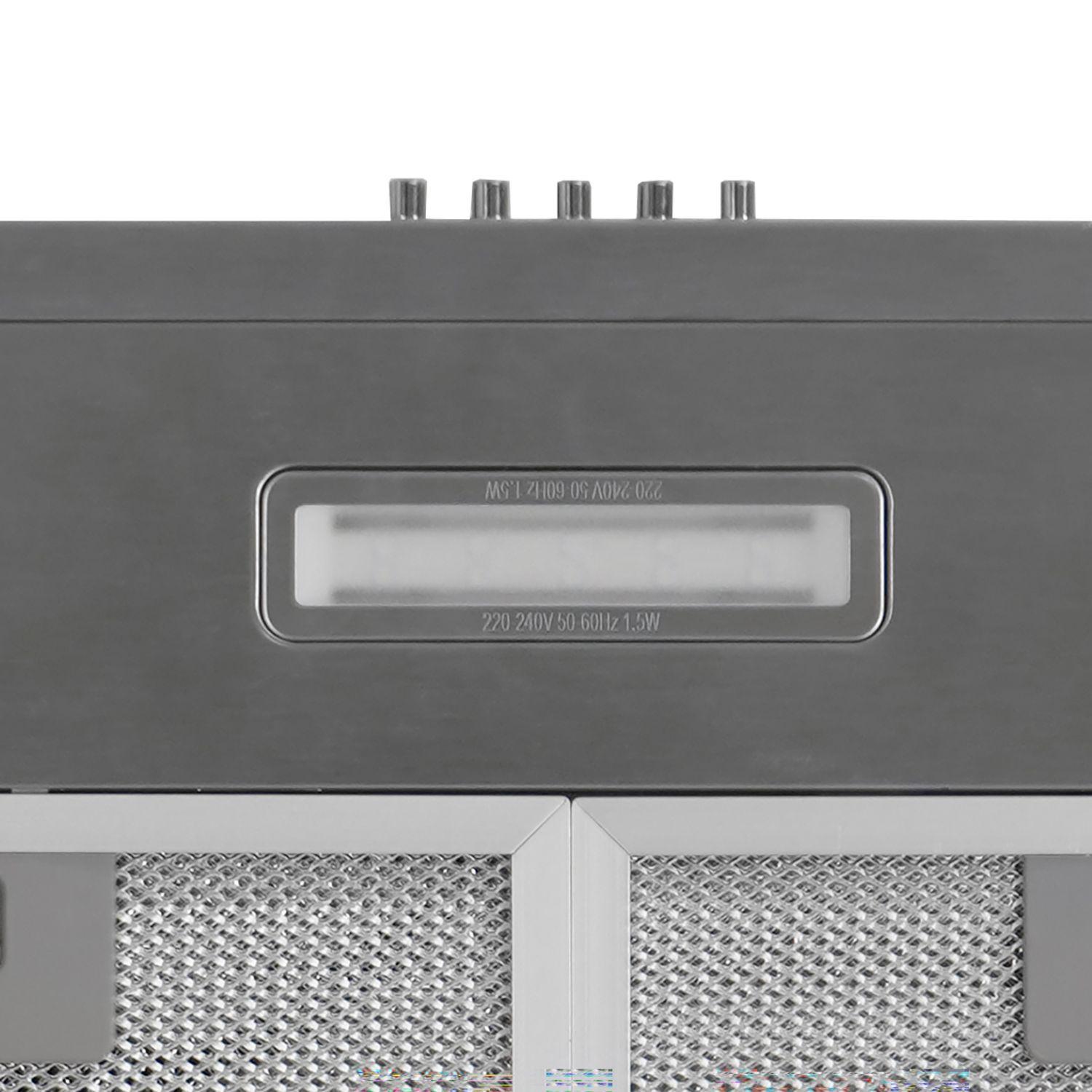 Campana Rectangular Ace Inox 60cm, 3 velocidades-3