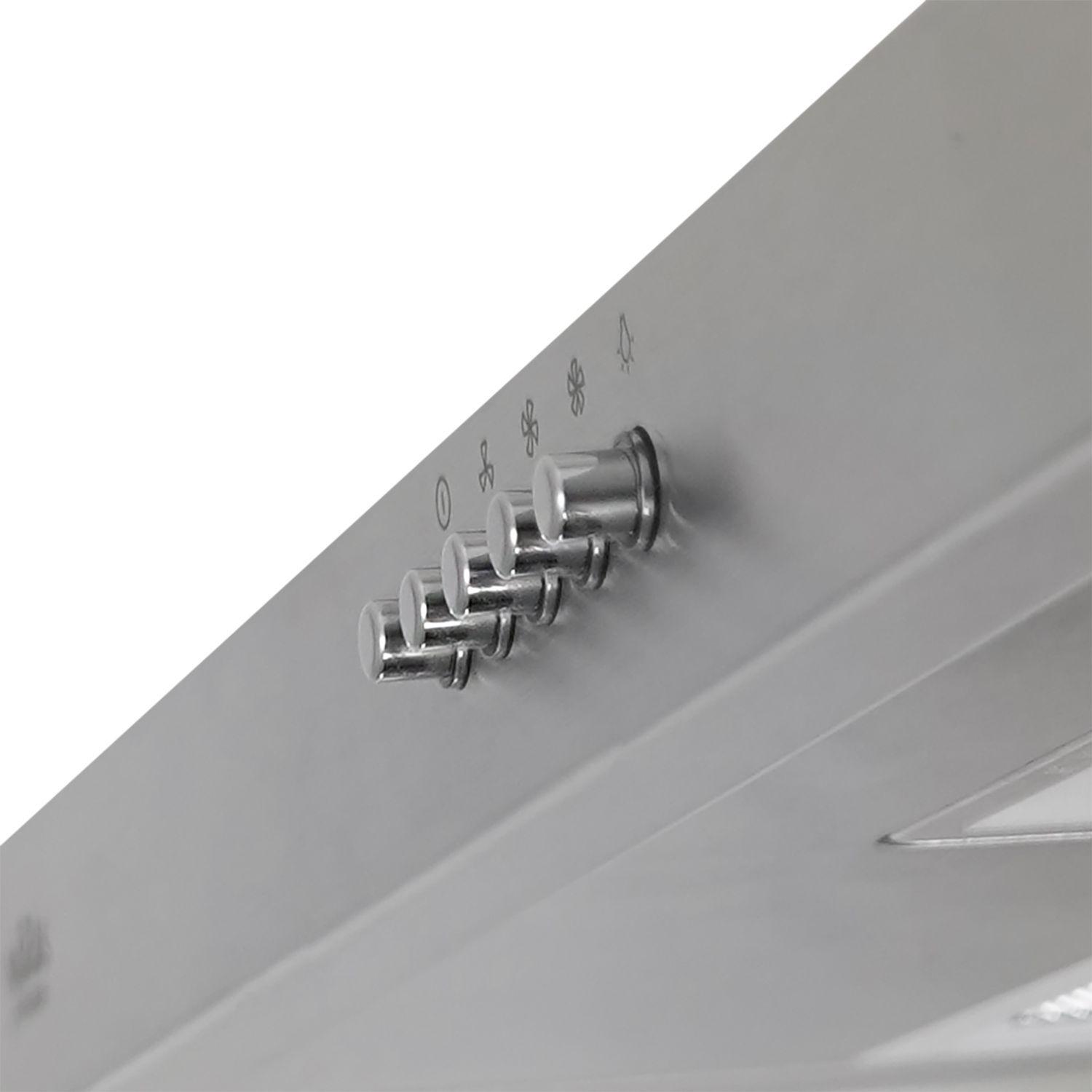 Campana Rectangular Ace Inox 60cm, 3 velocidades-4