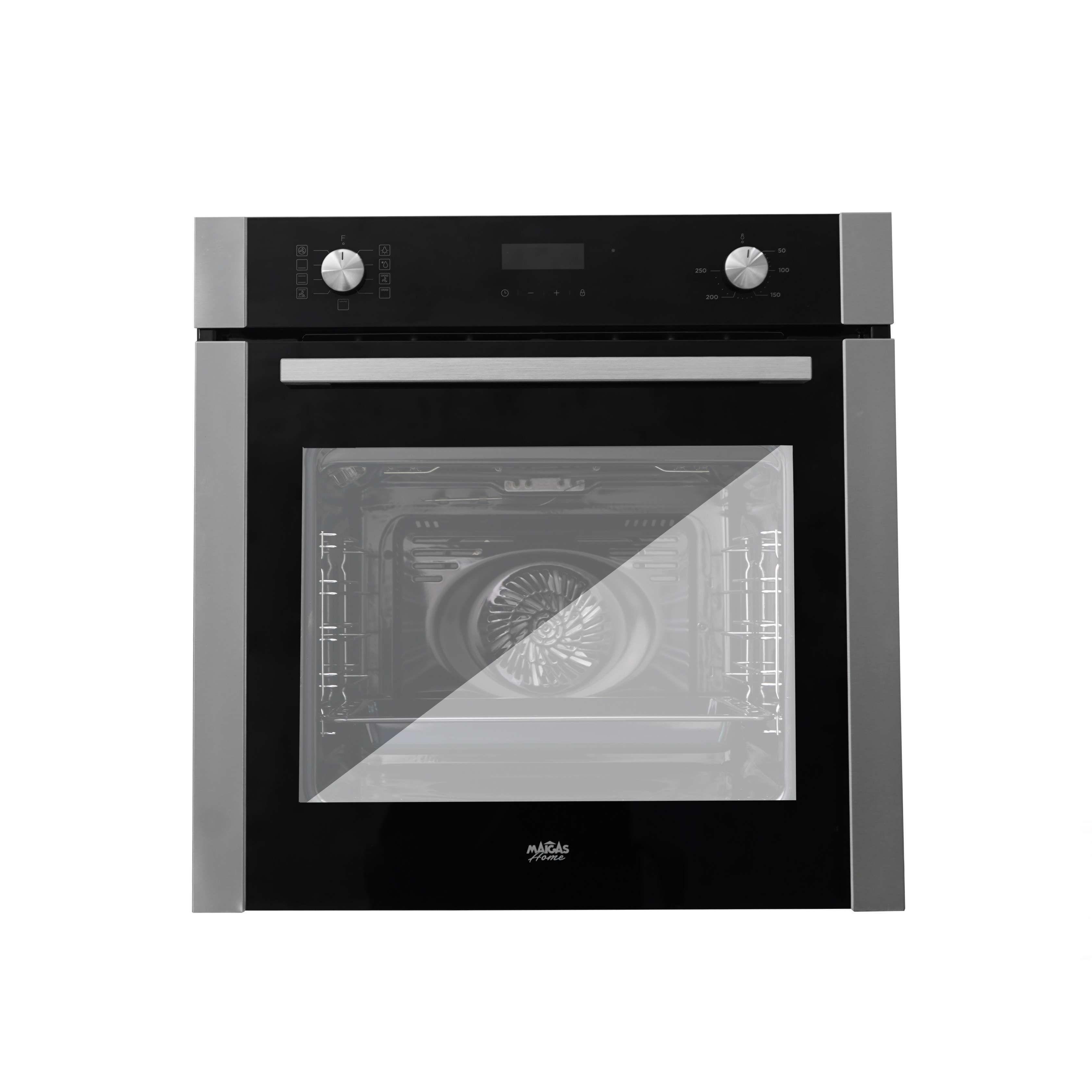 Horno eléctrico empotrable 60 litros con Spiedo diagonal HE30D0-0