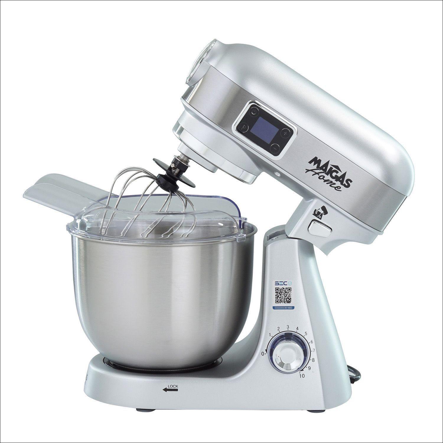 Batidora de pedestal 5 litros silver Lorenzza  SC265DS-2