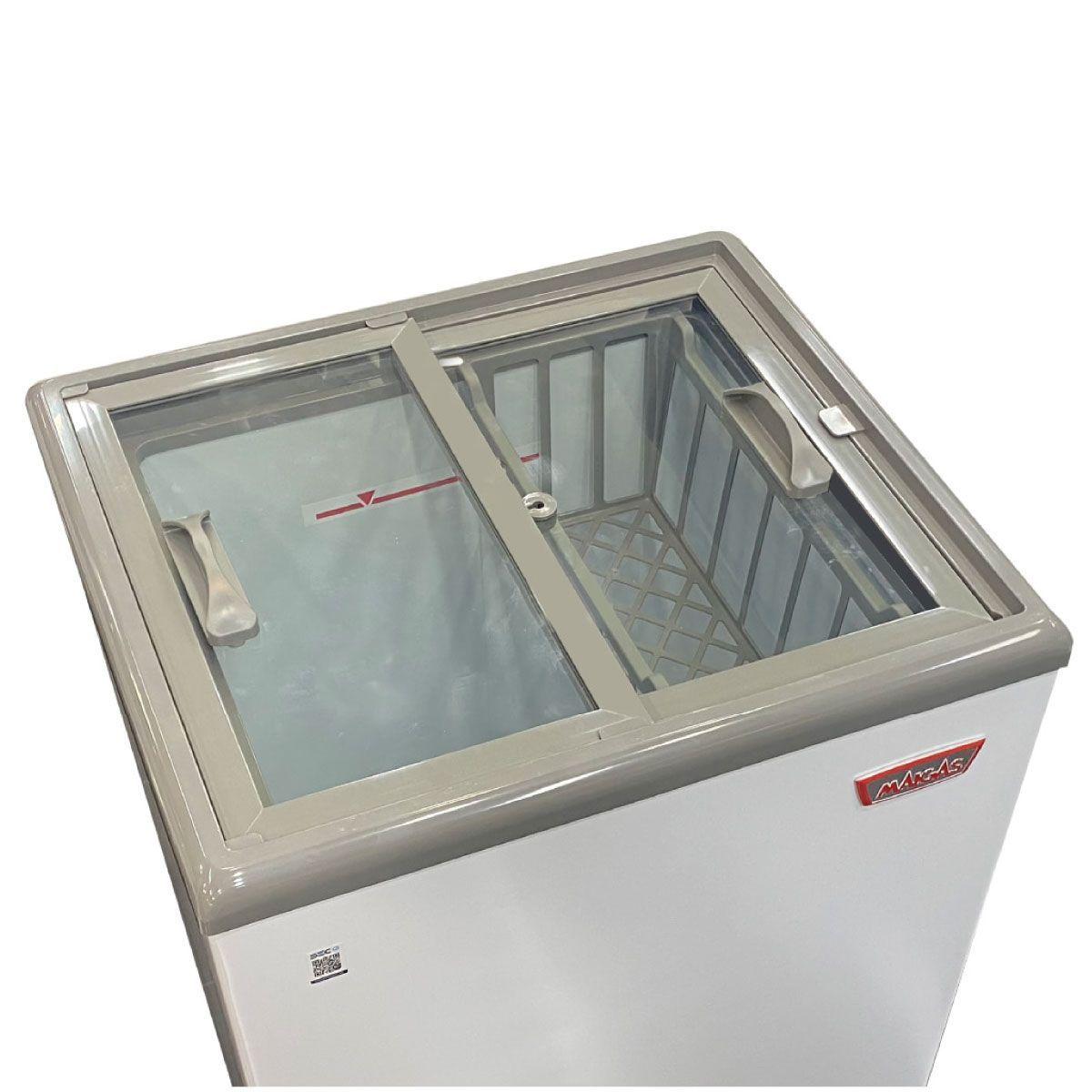 Congelador dual tapa de vidrio 100 Lts SD100-2