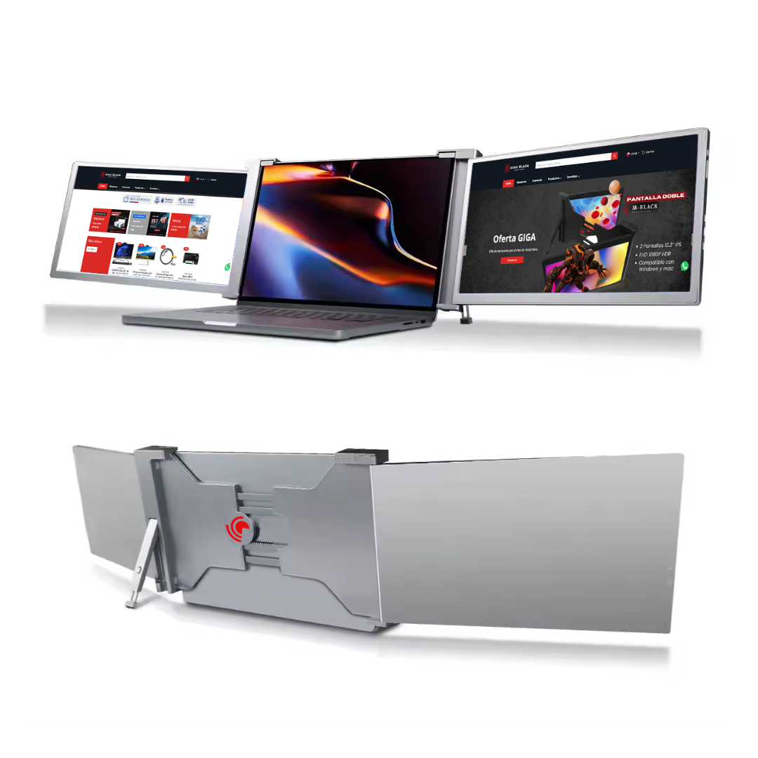 Monitor Doble 13.3“ M-BLACK-2
