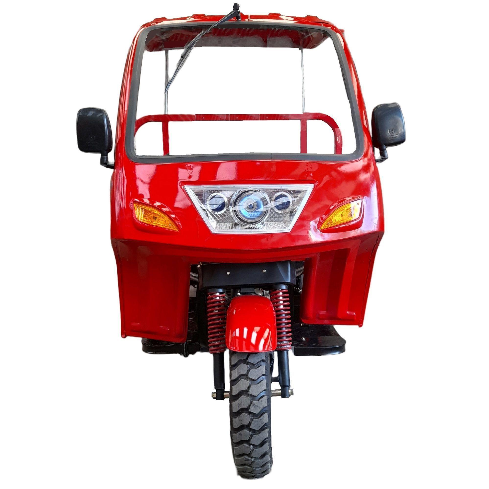 Triciclo de carga con cabina-3