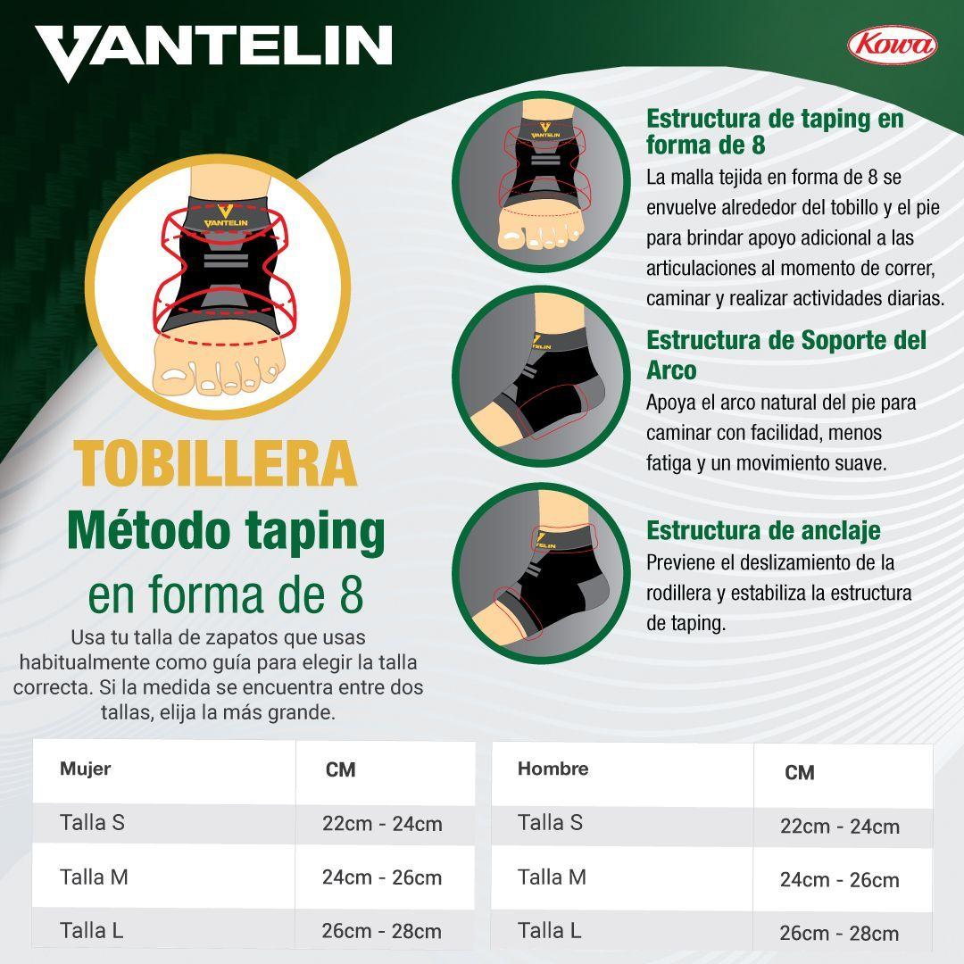 Tobillera Vantelin Taping Incorporado-3