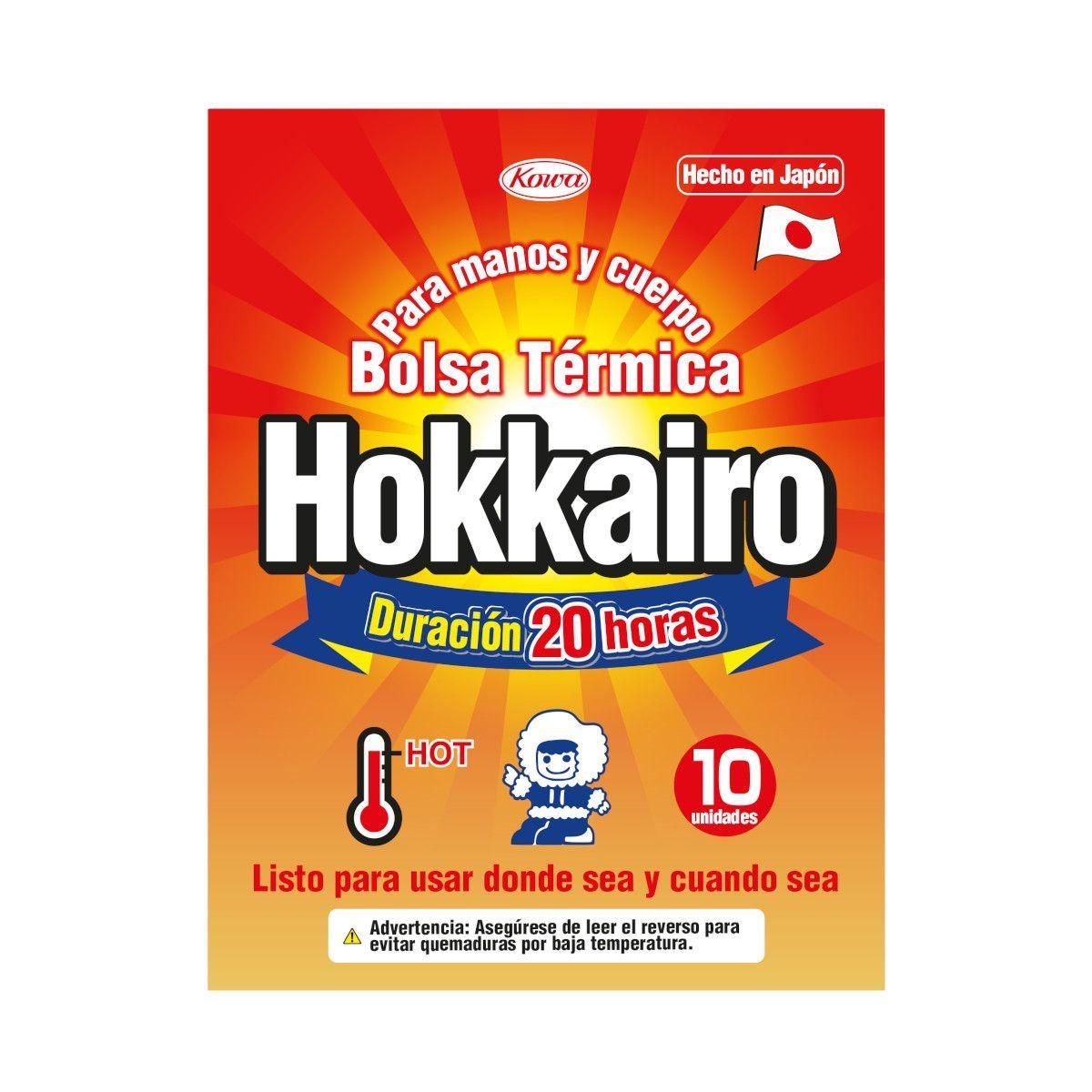 Hokkairo Bolsa Termica Portatil 10 Unidades Calor Por 20hrs-0