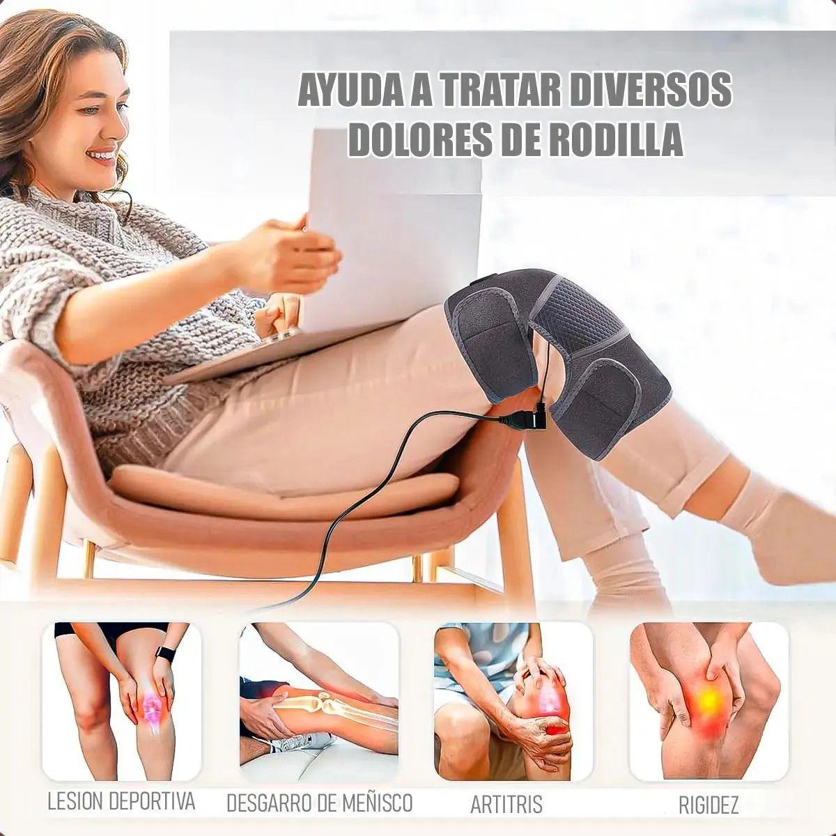 Rodillera Calentadora Comoda Masajeador De Rodilla Rodillera-3