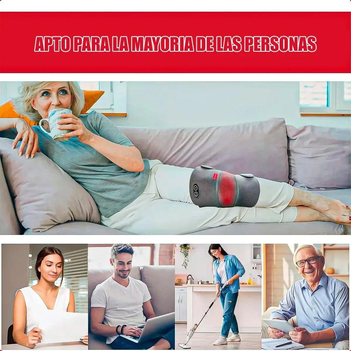 Rodillera Calentadora Comoda Masajeador De Rodilla Rodillera-7