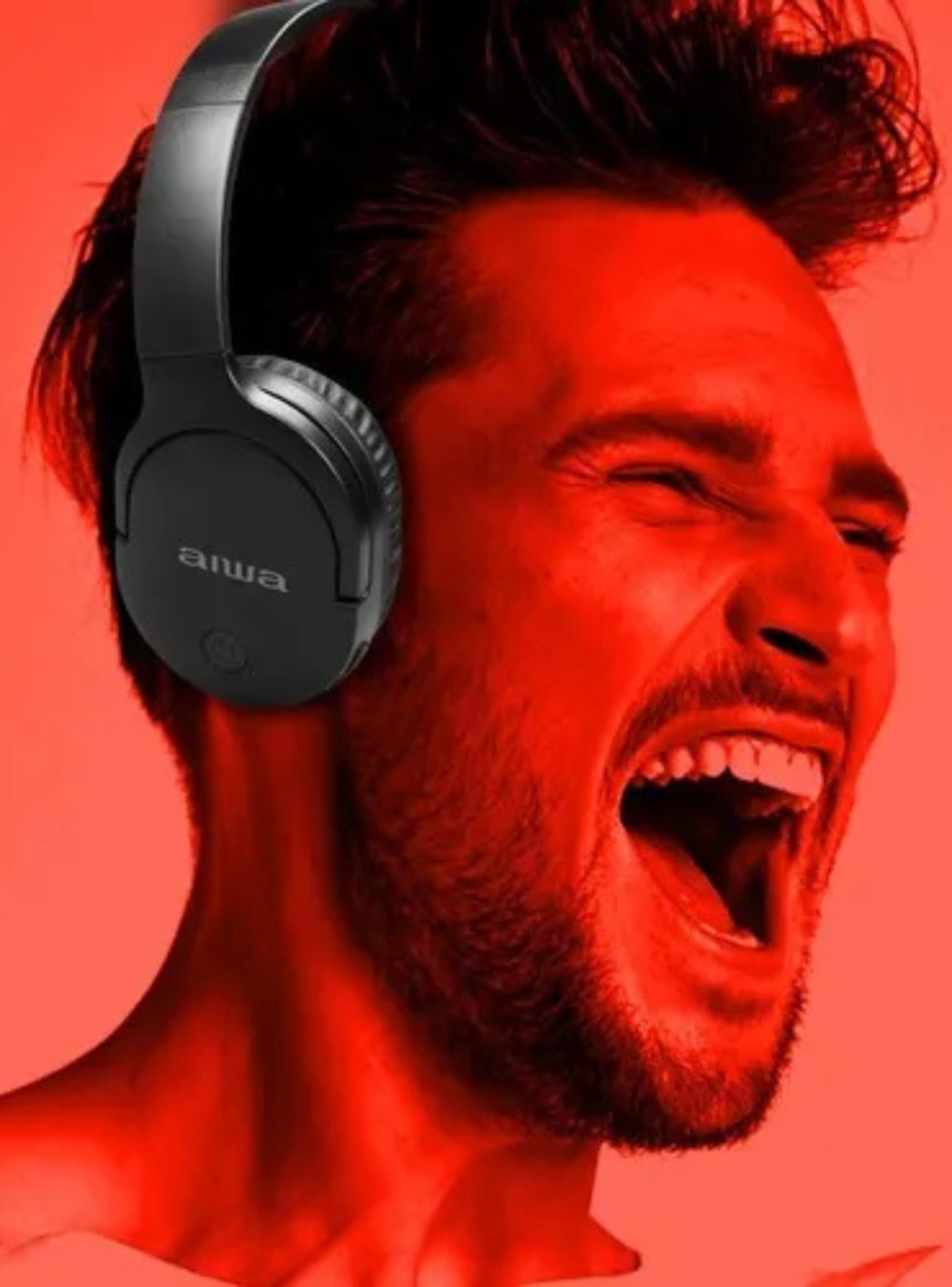 Audifonos Bluetooth Microfono 5.0 Aiwa Color Negro AWK-11BK-2