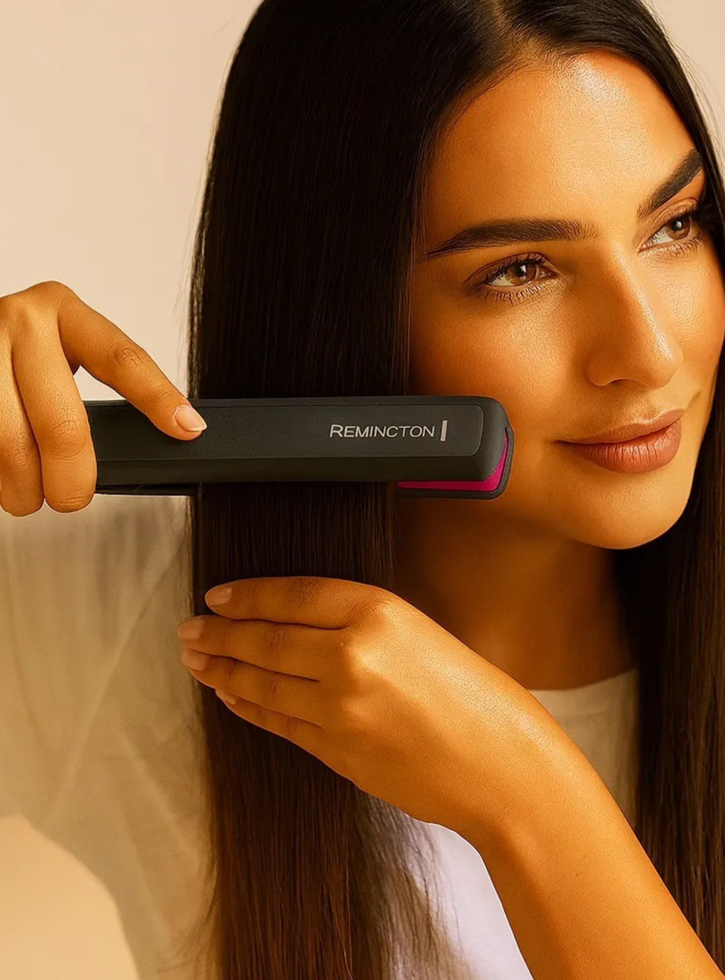 Alisador de Pelo Plancha Cabello Color Protection Remington Cerámica-2