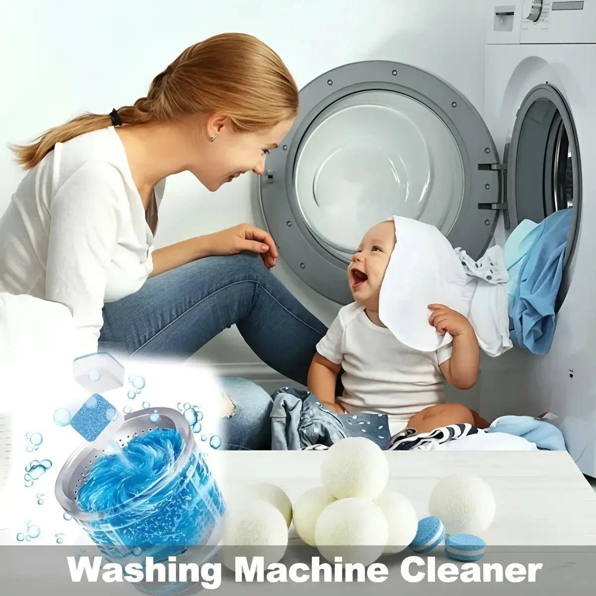 Pastillas Efervescentes Limpieza De Máquina Lavadora 36 Uds-4