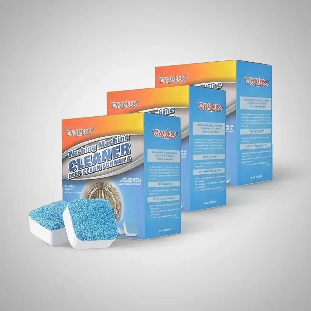 Pastillas Efervescentes Limpieza De Máquina Lavadora 36 Uds-7