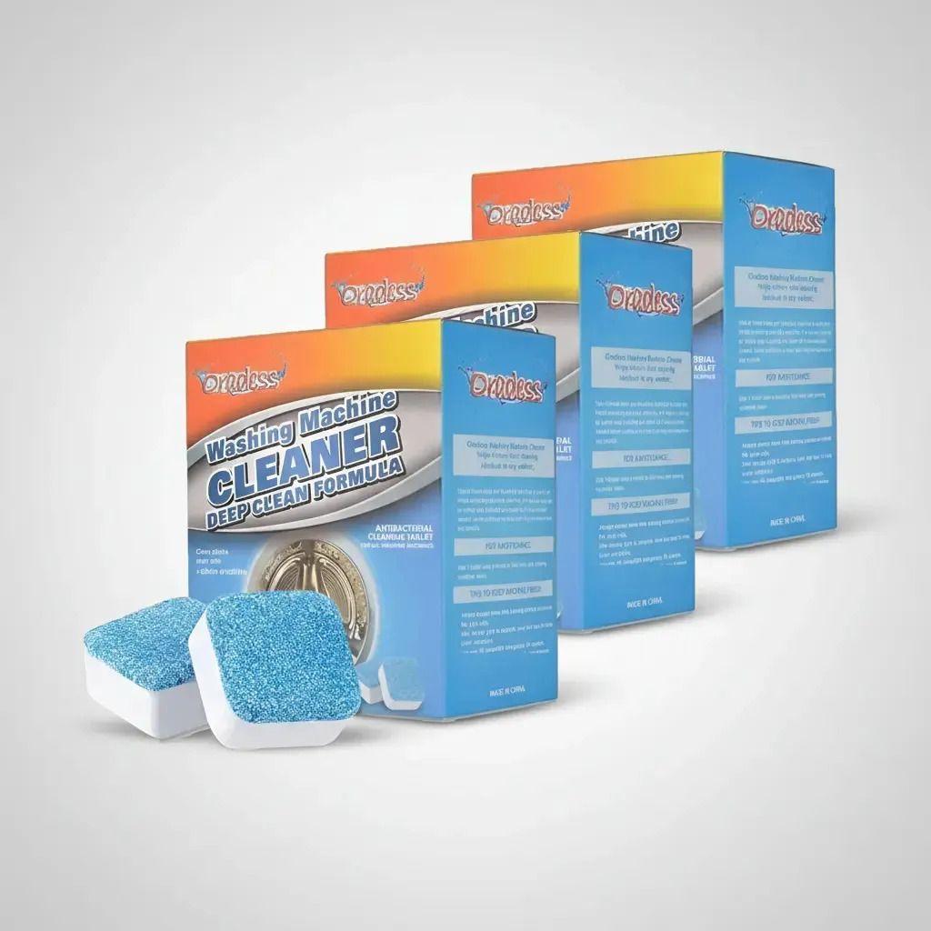 Pastillas Efervescentes Limpieza De Máquina Lavadora 36 Uds-9
