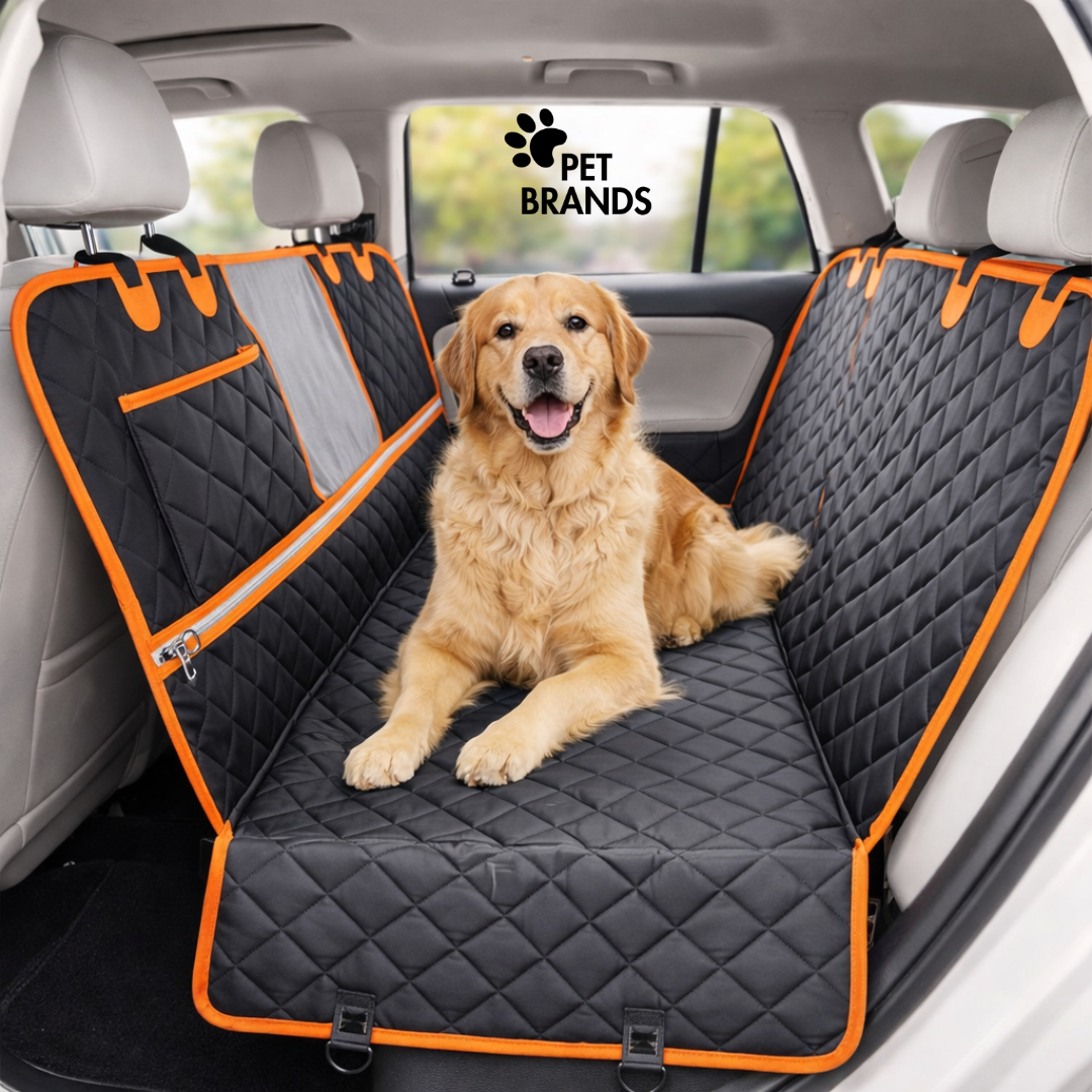 Protector Funda Cubre Asiento Auto Perros Mascotas Petbrands-1
