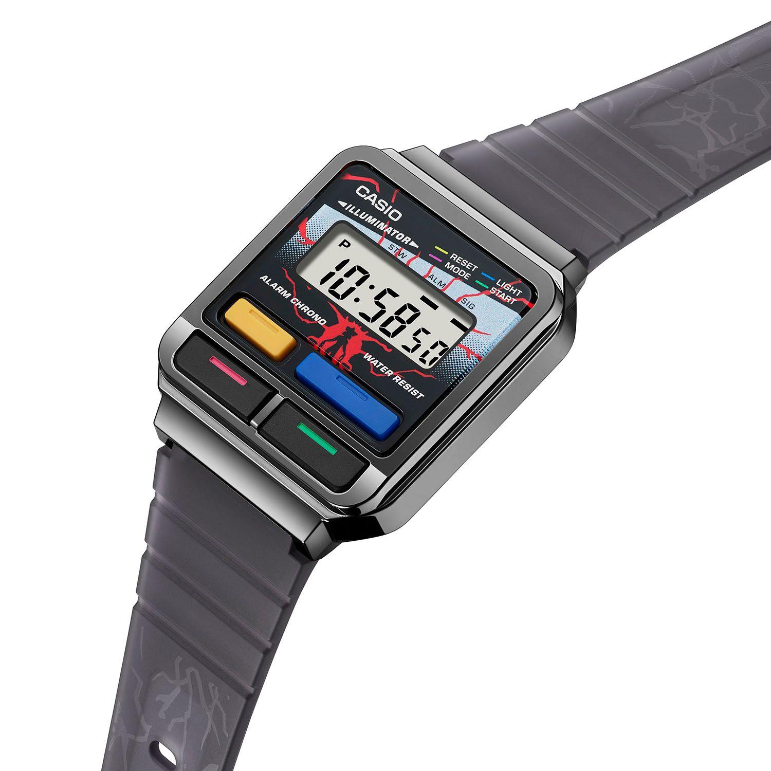 Reloj Unisex CASIO A120WEST-1ADR |  Stranger Things-2