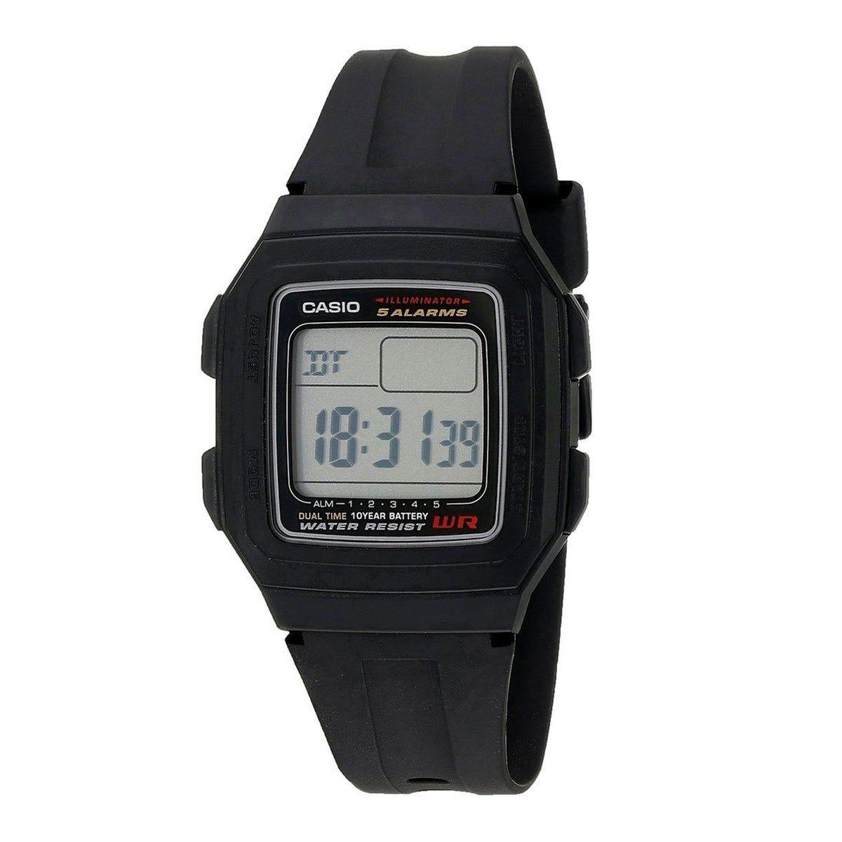 Reloj Hombre Casio F-201WA-1ASDF-0