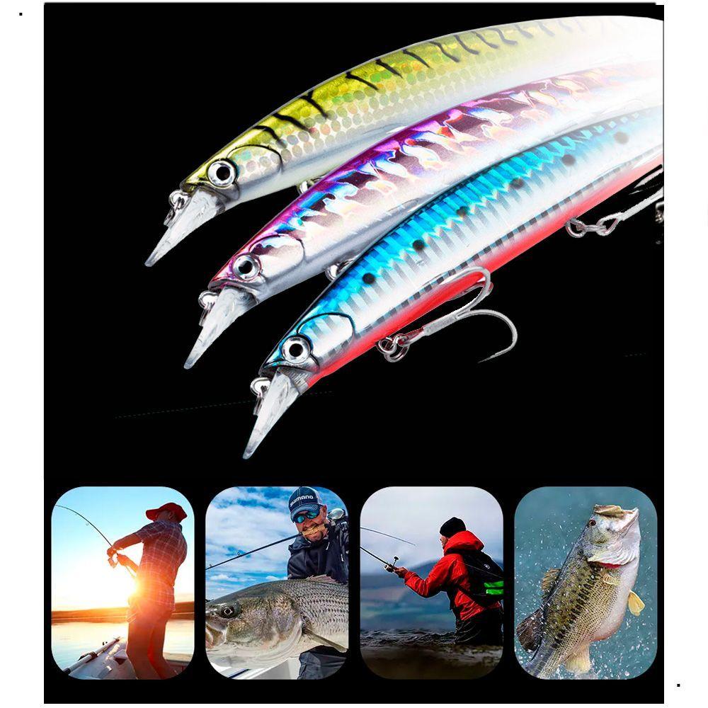 Señuelo De Pesca Flotante Minnow, 25g, Lenguado, Corvina-3