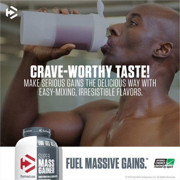 Dymatize Gainer Super Mass 6 Lb Gourmet Vanilla-3